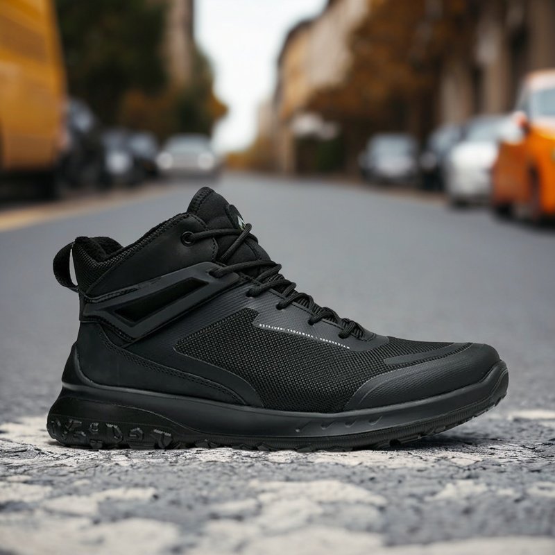 High Top Mesh Leather Shoes Me - Crossfit Hard 评论和价格