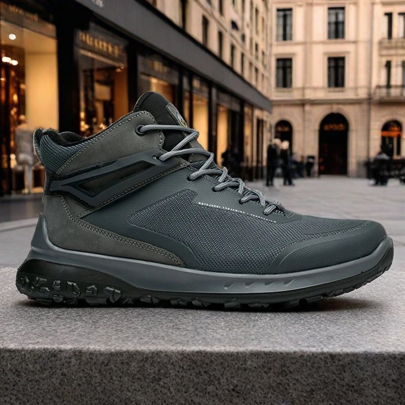 High Top Mesh Leather Shoes Me - Crossfit Hard 评论和价格