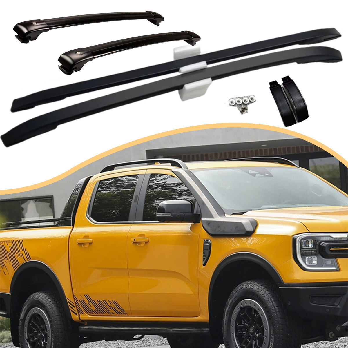Roof Rail Rack Crossbars fit f - Crossfit Accessories 评论和价格
