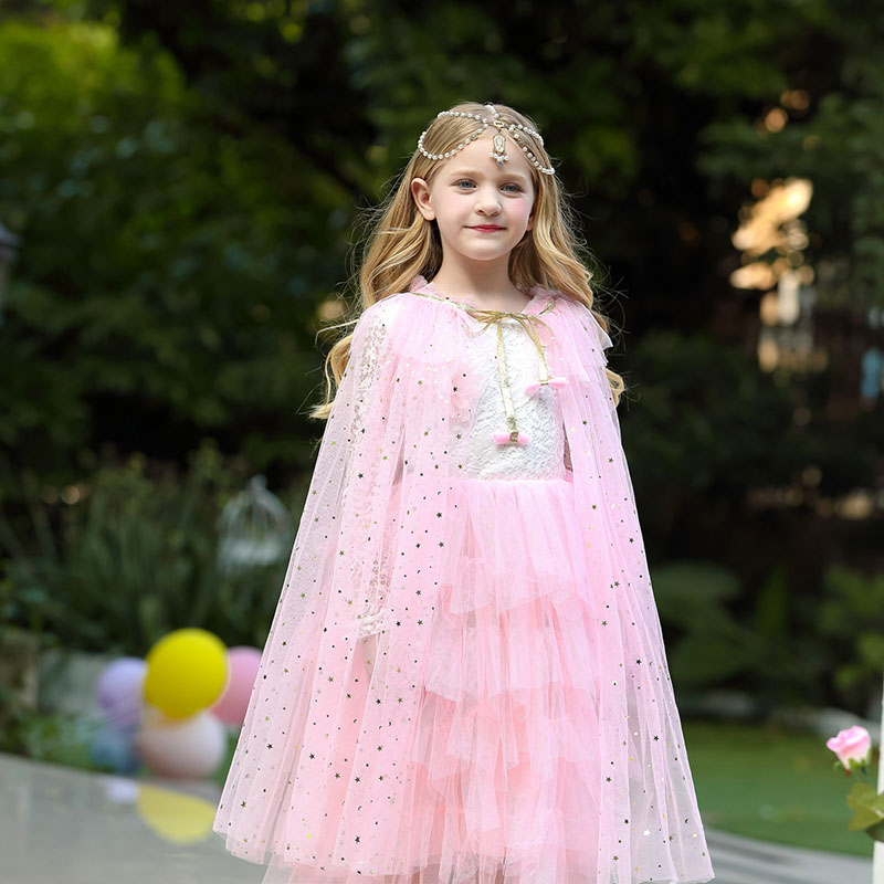 Girls Princess Cape Children C - Crossfit Accessories 评论和价格