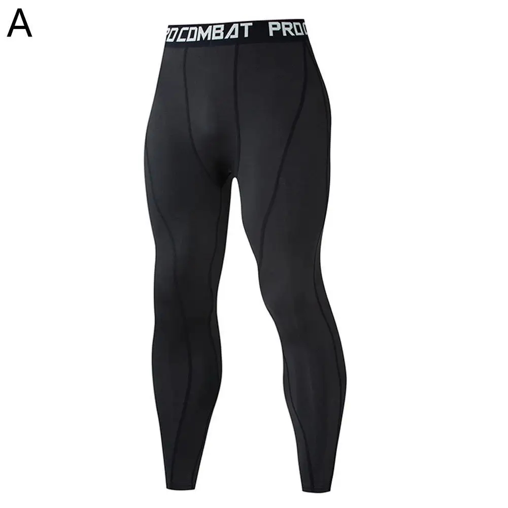 Men Gym Sport Tights Quick Dry - Crossfit Ga 评论和价格